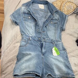 Altar'd State Light Wash Denim Jacket